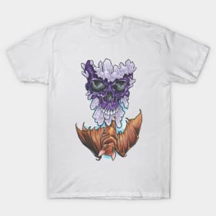 Purple Crystal Skull T-Shirt